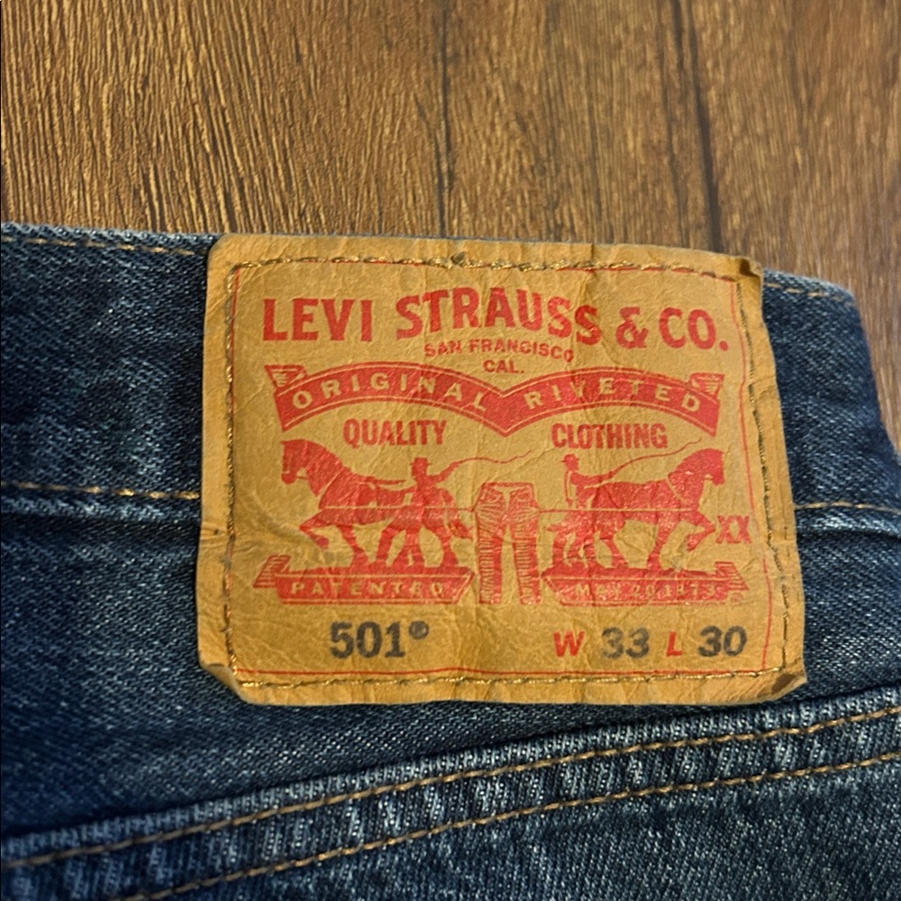 Levi’s Men's Blue Denim Jeans W33 L30 - Picture 8 of 8